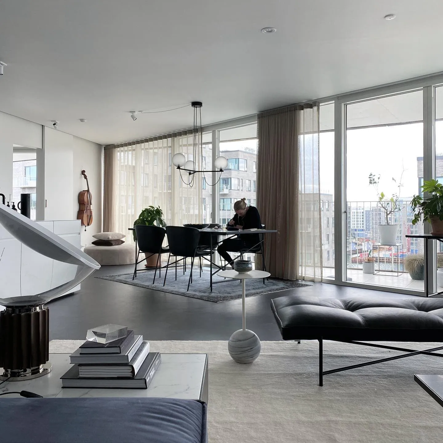 Globe Chandelier | Modern Art Deco Chandelier