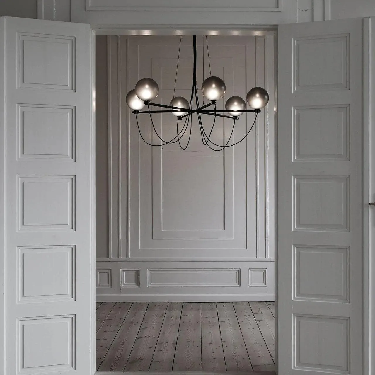 Globe Chandelier | Modern Art Deco Chandelier