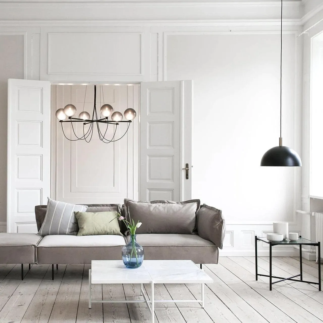 Globe Chandelier | Modern Art Deco Chandelier