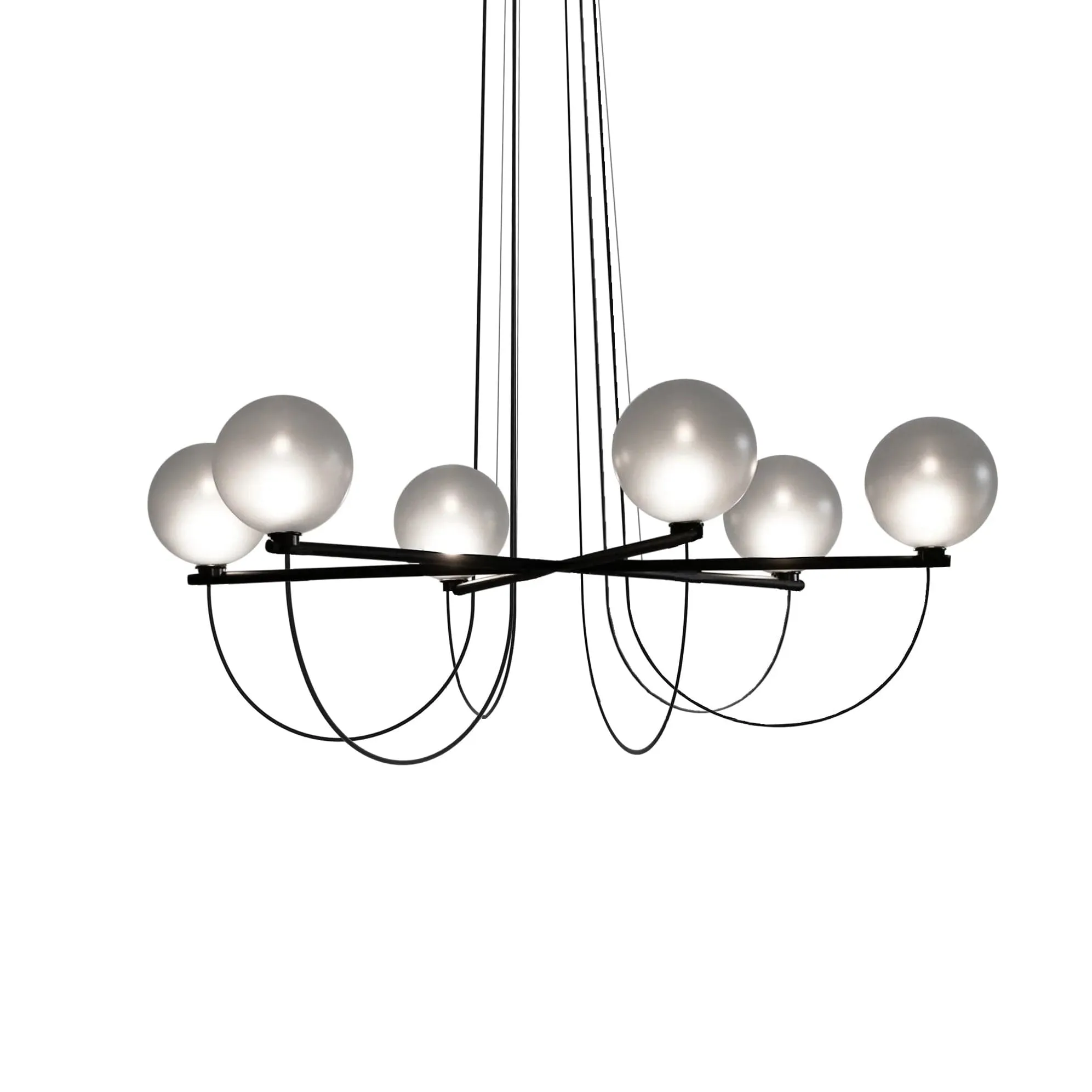 Globe Chandelier | Modern Art Deco Chandelier