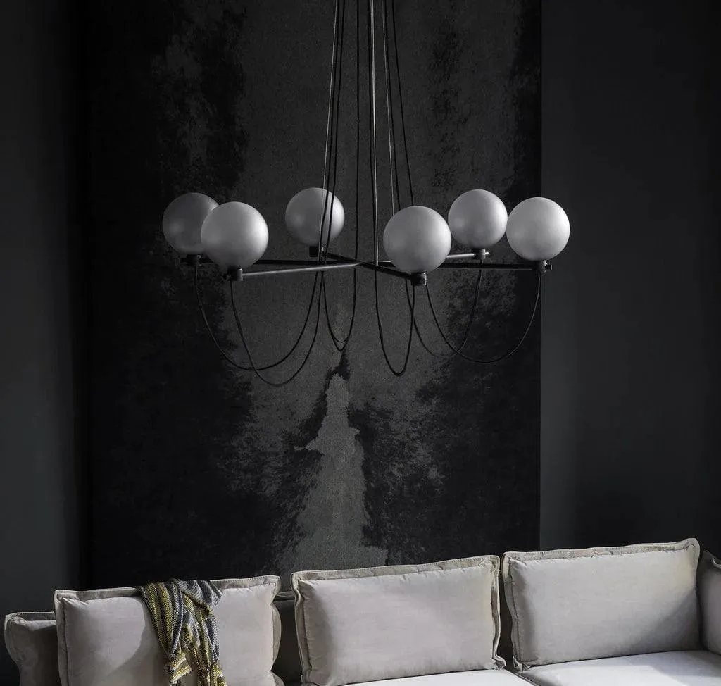 Globe Chandelier | Modern Art Deco Chandelier
