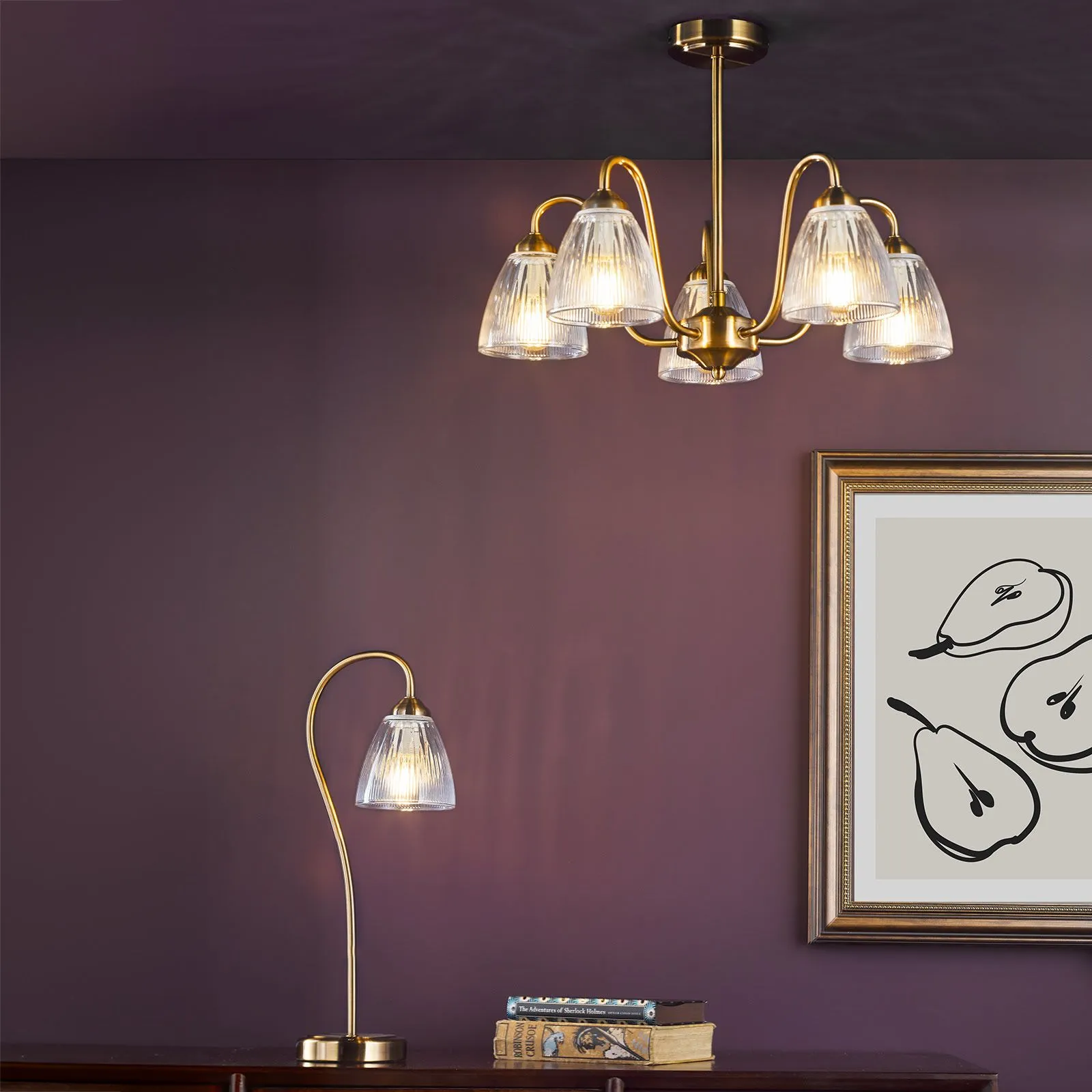 Glynis 5 Light Chandelier