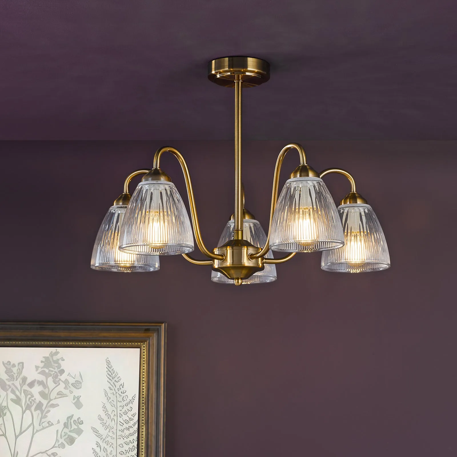 Glynis 5 Light Chandelier
