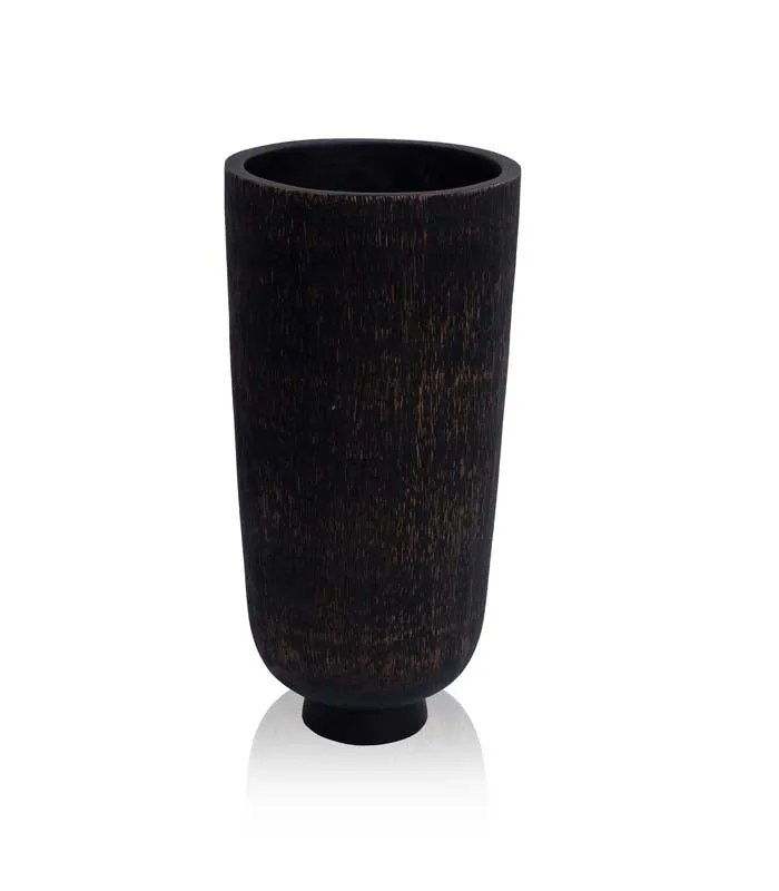 Graphite Cone Vase