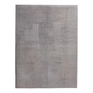 Grey Stelle Contemporary Tibetan Wool Rug - 9' x 12'