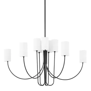 Harlem 10 lights Chandelier Old Bronze finish