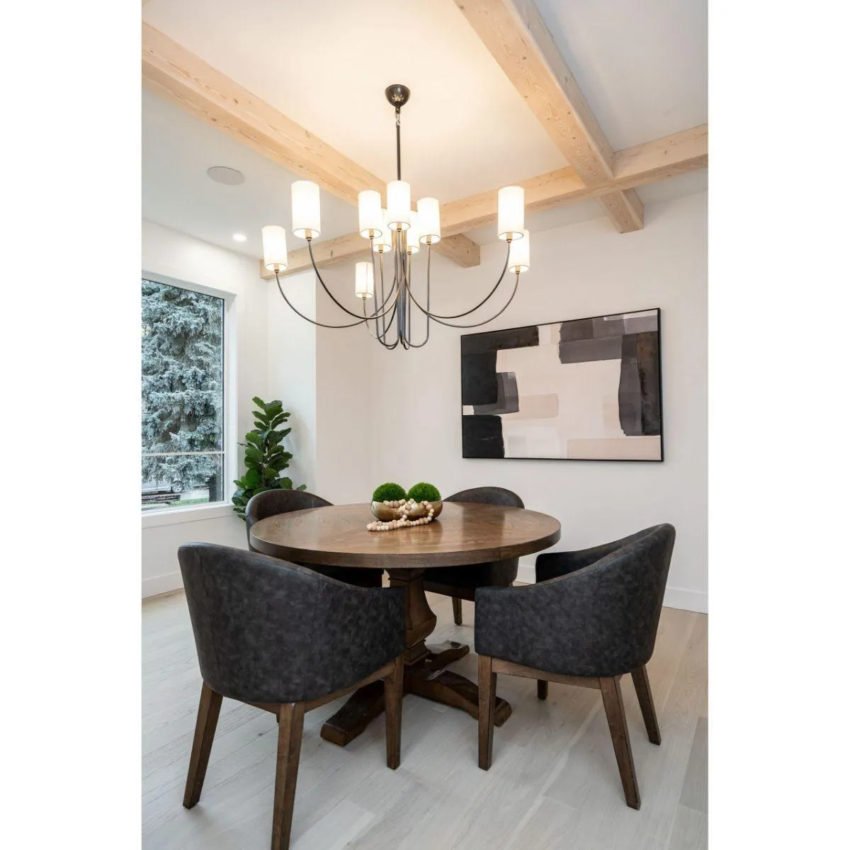 Harlem 10 lights Chandelier Old Bronze finish