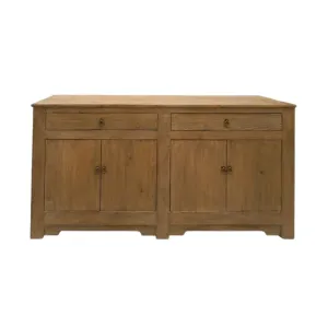 Hayes Reclaimed Wood Cabinet - Distressed Black