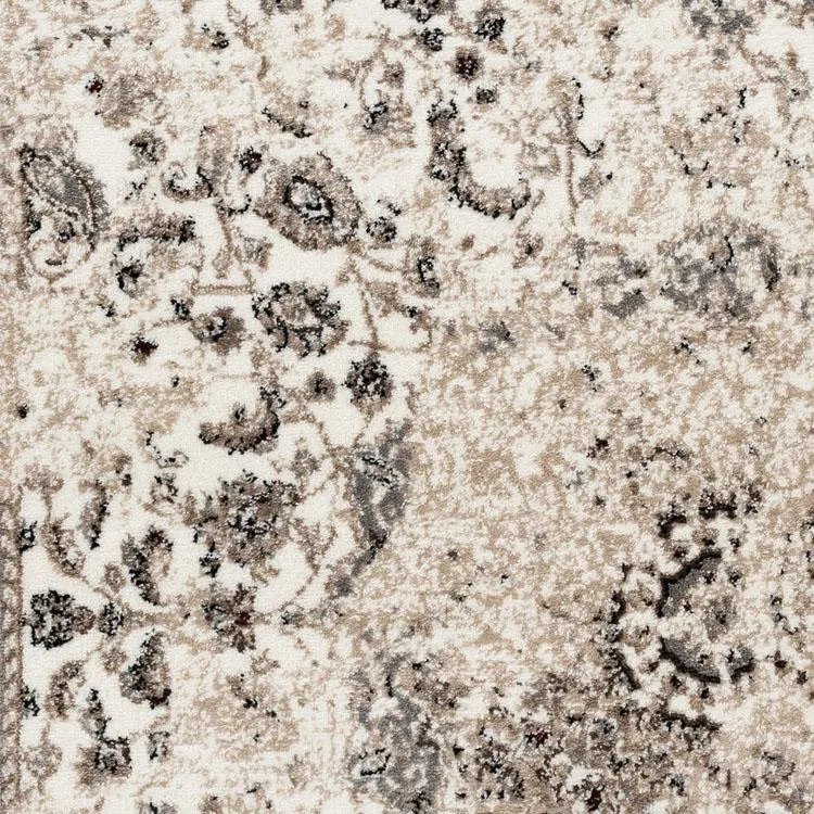 Herat 3463 Distressed Cream Hallway Runner
