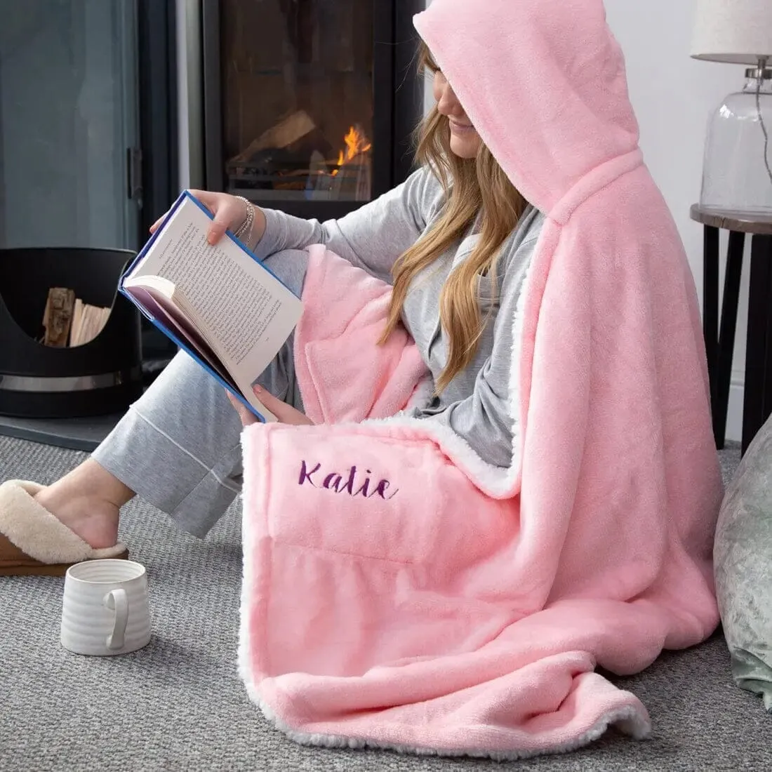Hooded Sherpa Blanket