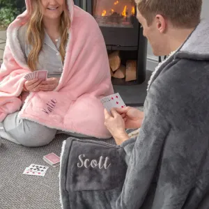 Hooded Sherpa Blanket