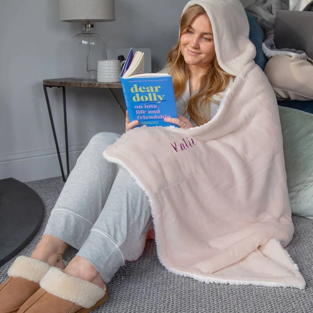 Hooded Sherpa Blanket