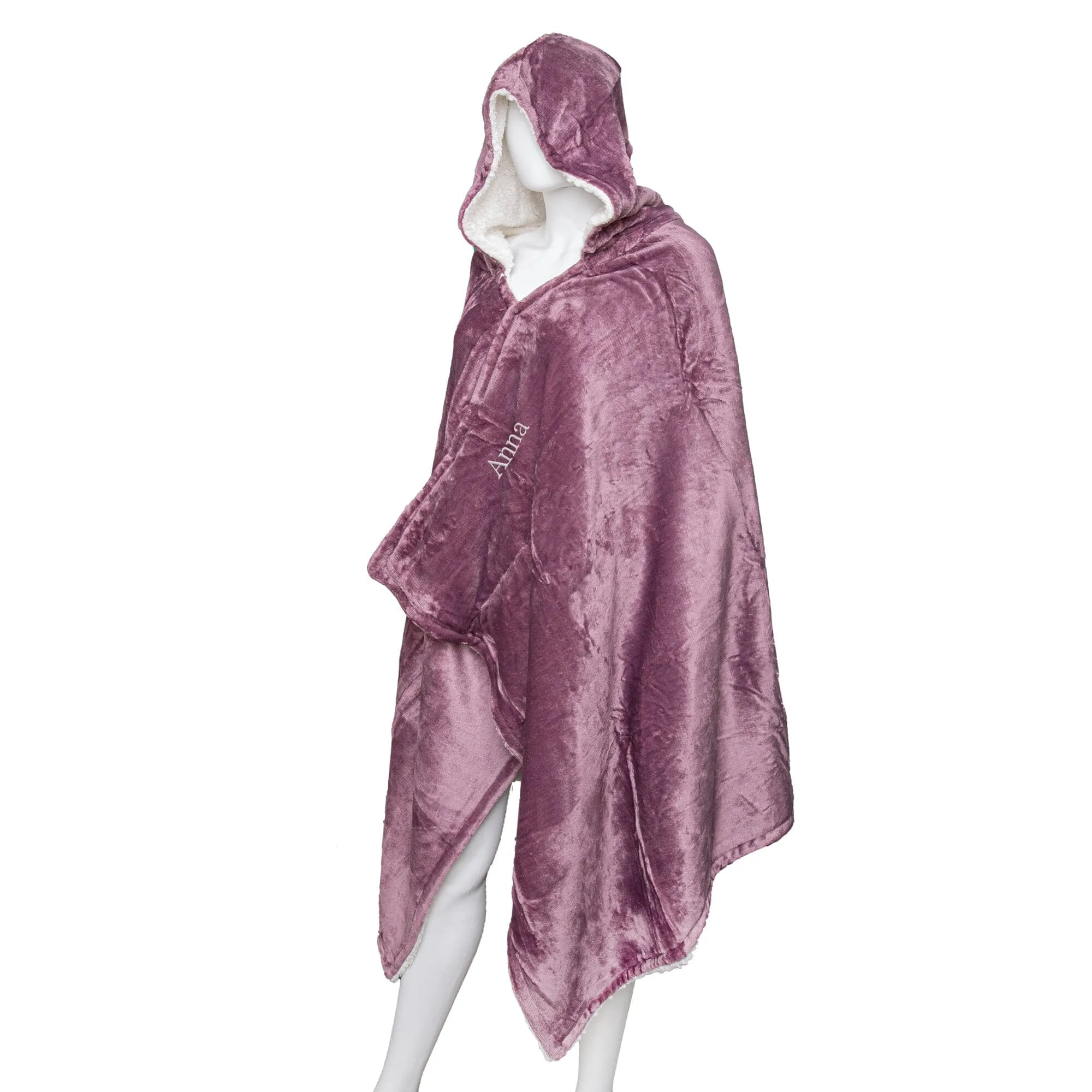 Hooded Sherpa Blanket