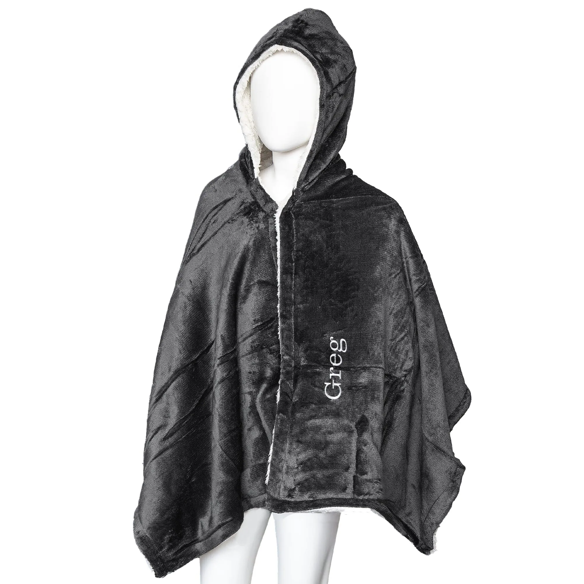 Hooded Sherpa Blanket