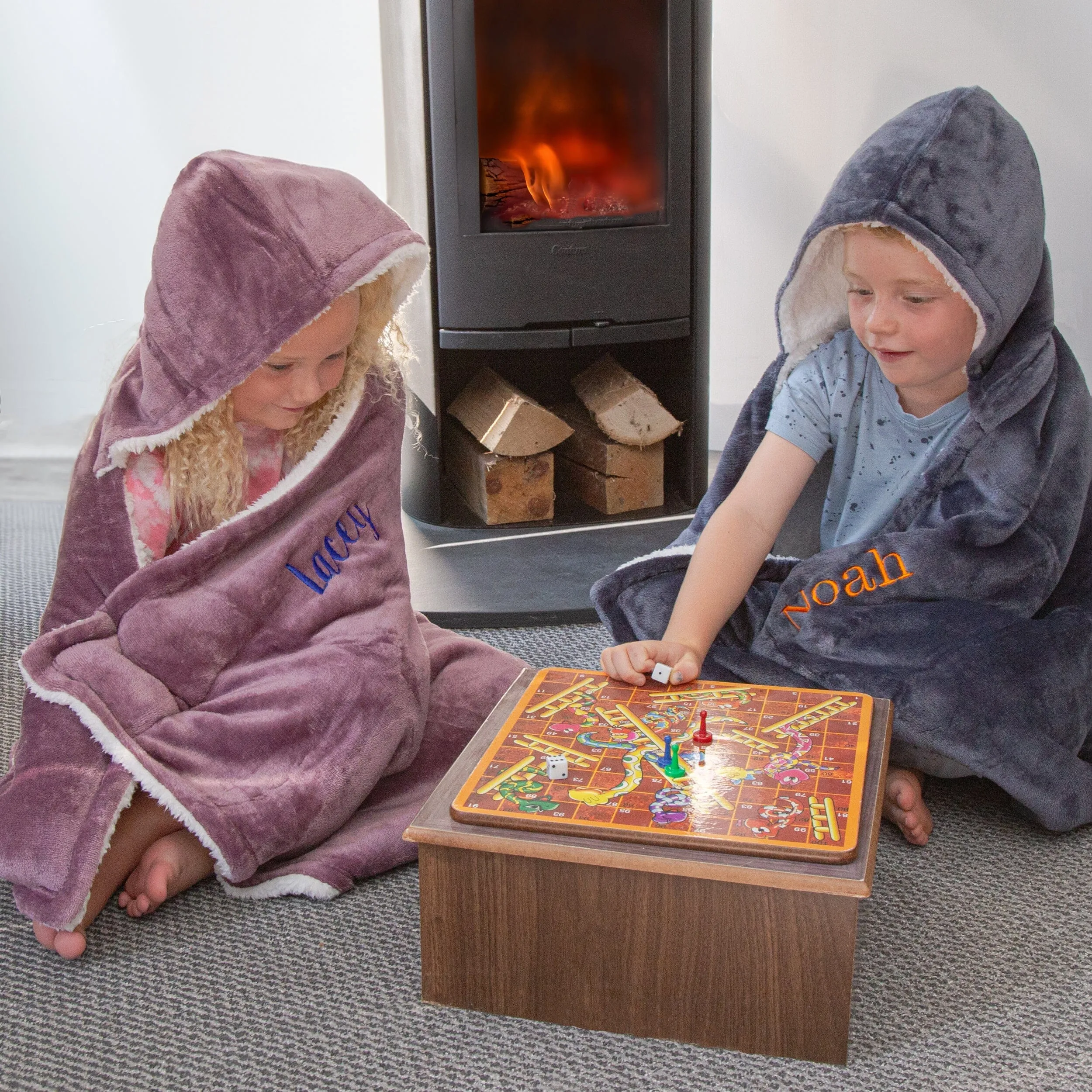 Hooded Sherpa Blanket