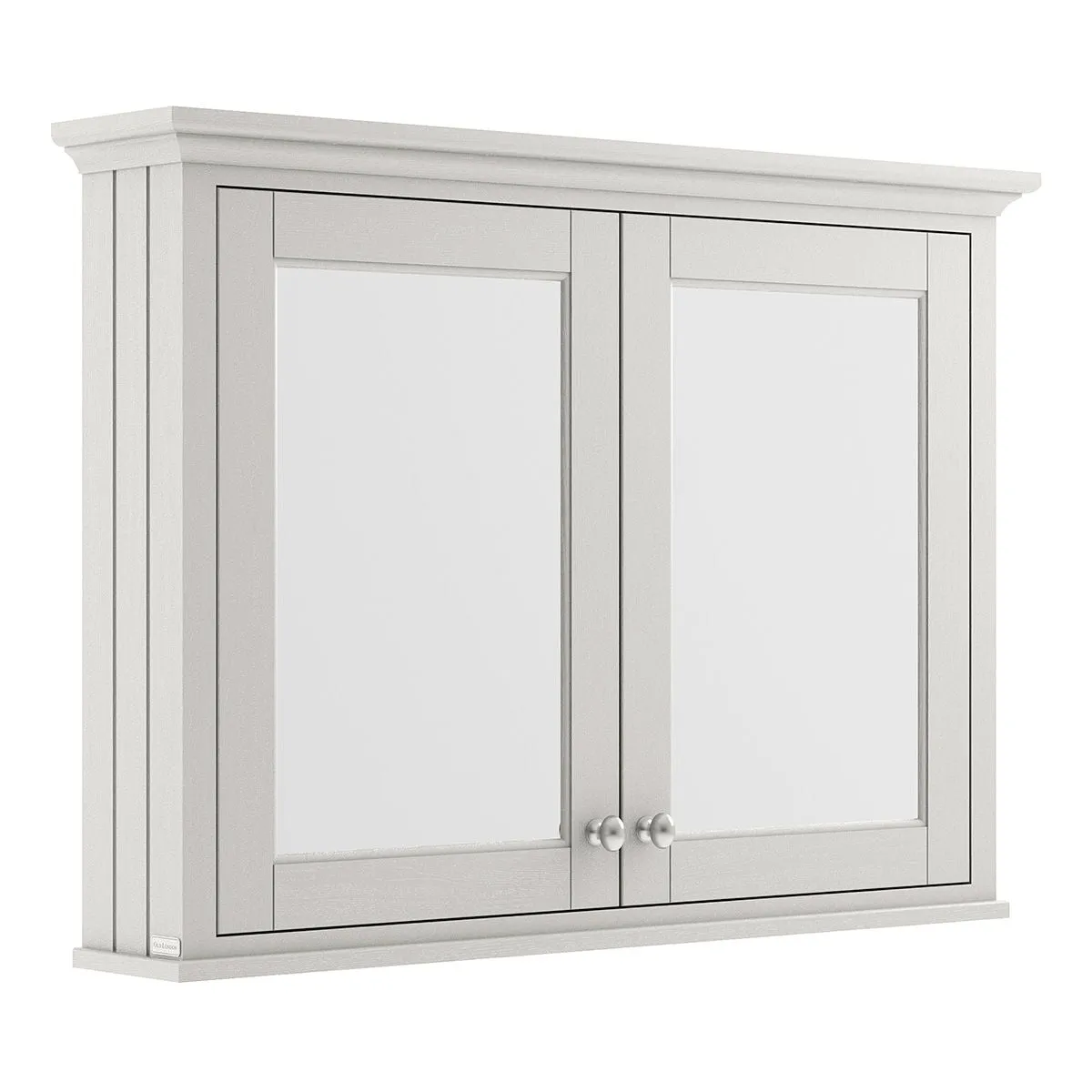 Hudson Reed Old London 1050mm Mirror Cabinet in Timeless Sand