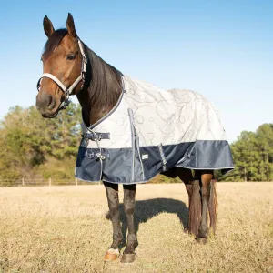 Jeffers Poplar Head Uniquely English 1200 Denier Turnout Blanket, 240 Gram, Latte Snaffles & Irons