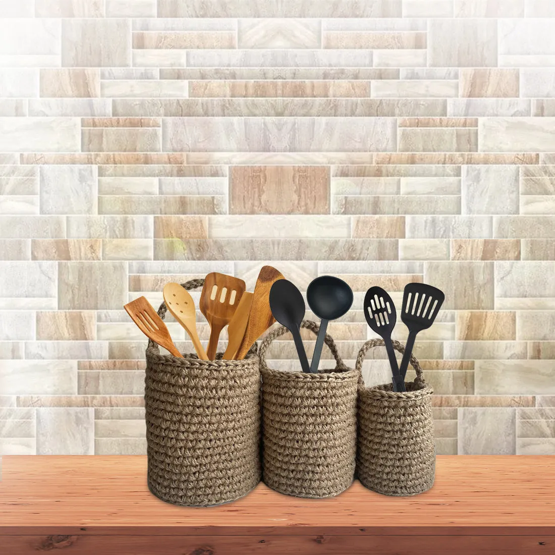 Jute Wall Hanging Multipurpose Baskets