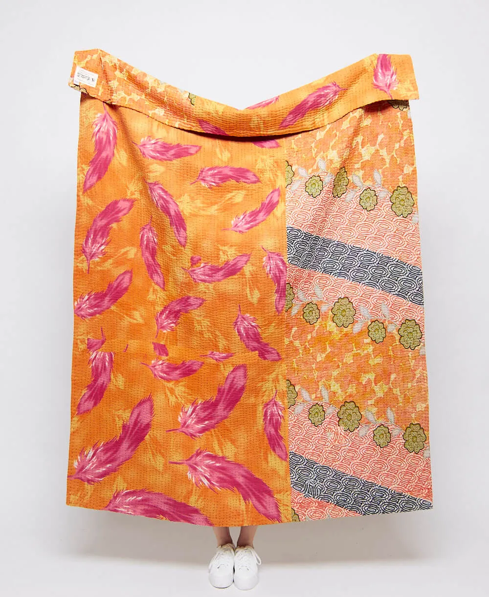 Kantha Quilt Throw - No. 240605