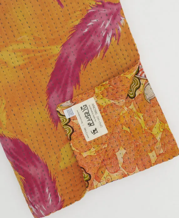 Kantha Quilt Throw - No. 240605