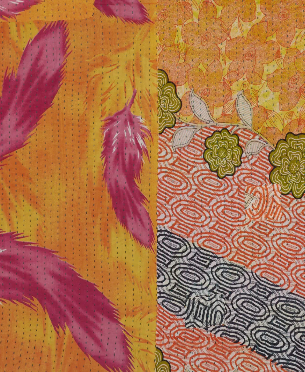 Kantha Quilt Throw - No. 240605