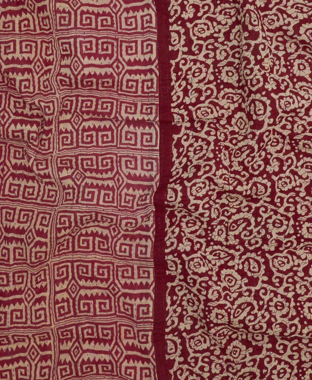Kantha Quilt Throw - No. 240612