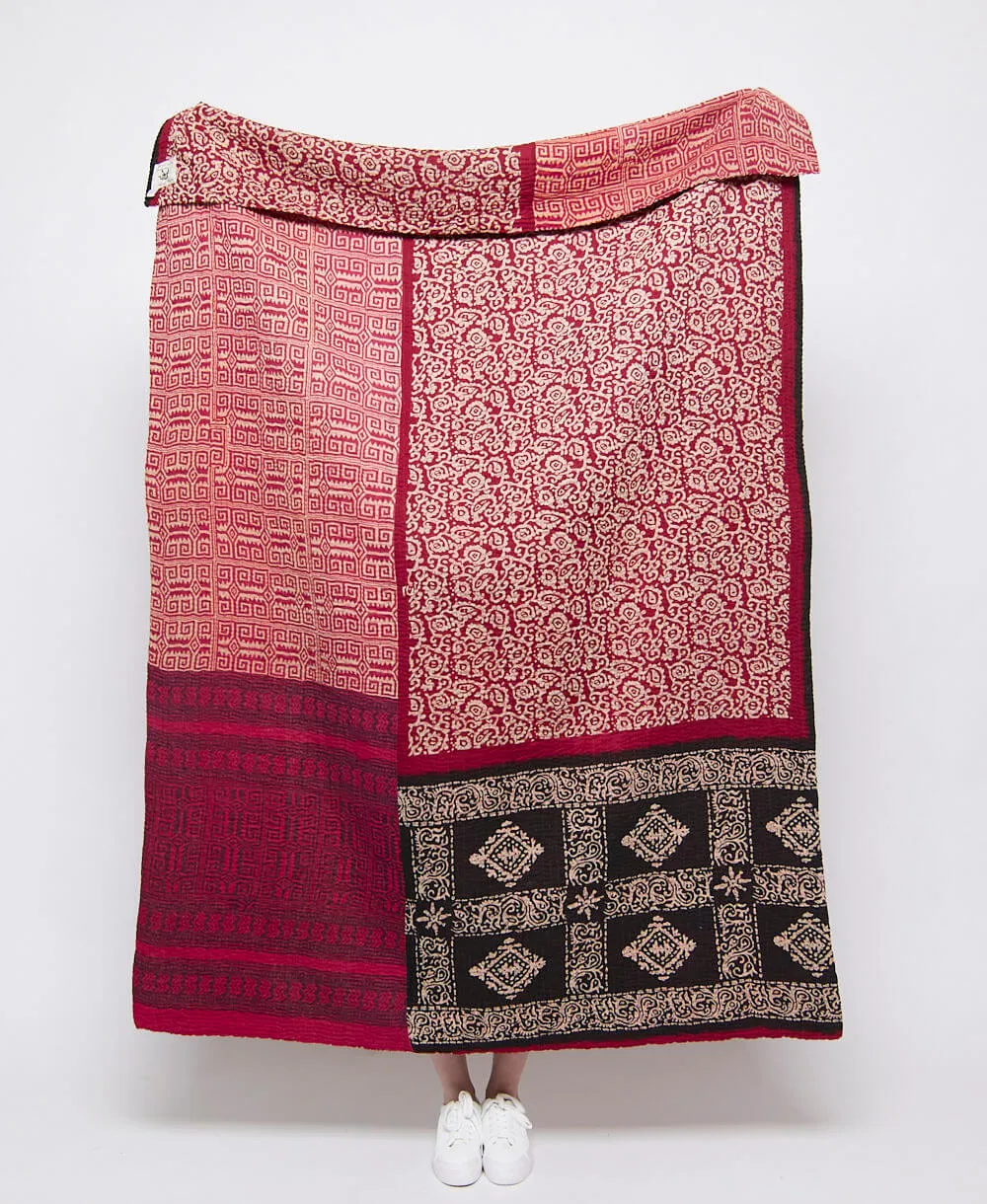 Kantha Quilt Throw - No. 240612