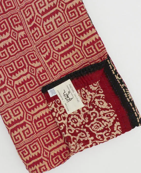 Kantha Quilt Throw - No. 240612