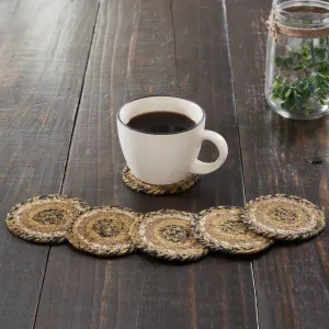 Kettle Grove Braided Coasters - Set of 6