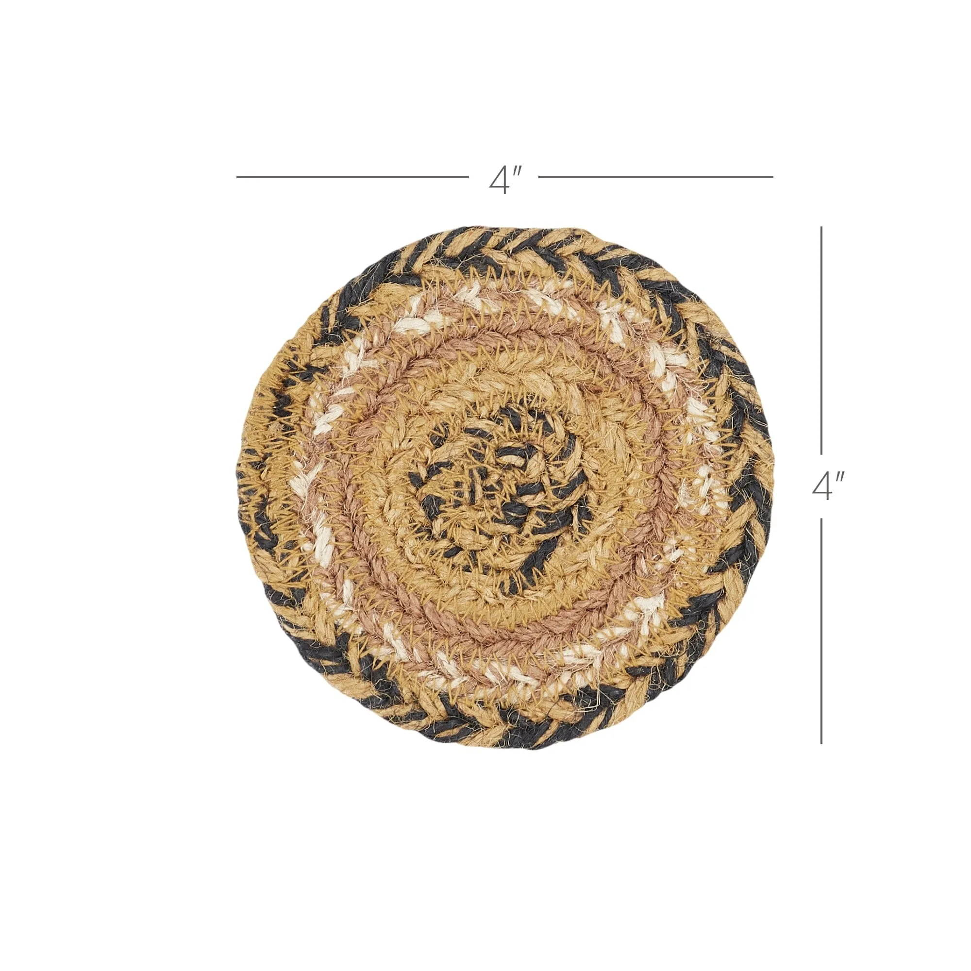 Kettle Grove Braided Coasters - Set of 6