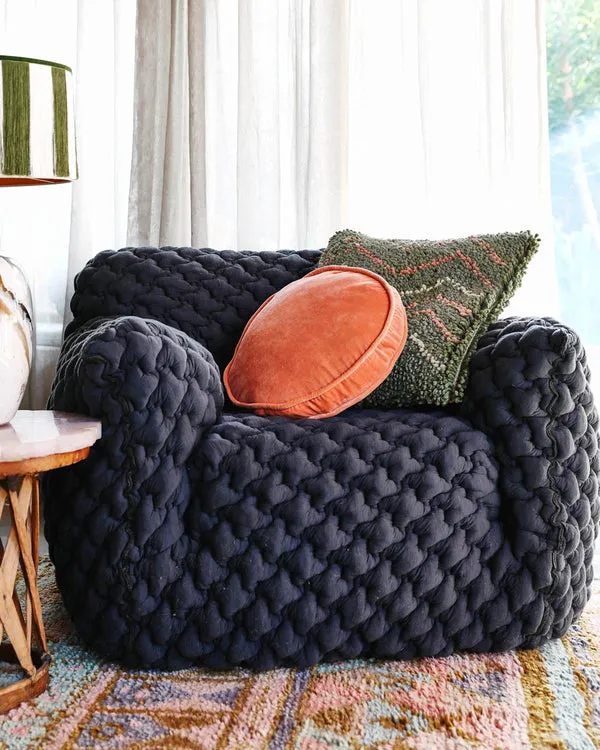 Kip & Co - Cactus Zig Zag Felted Wool Cushion