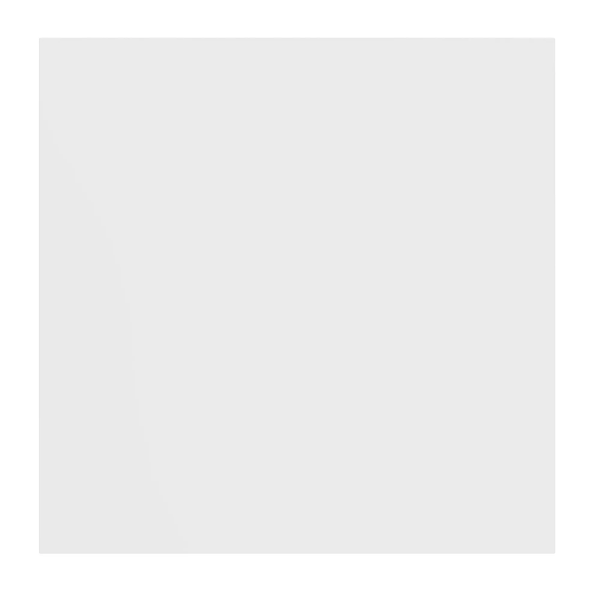 Kitchen Cabinet - Flat Panel Cabinet Sample Door - Luxury Lacquer White