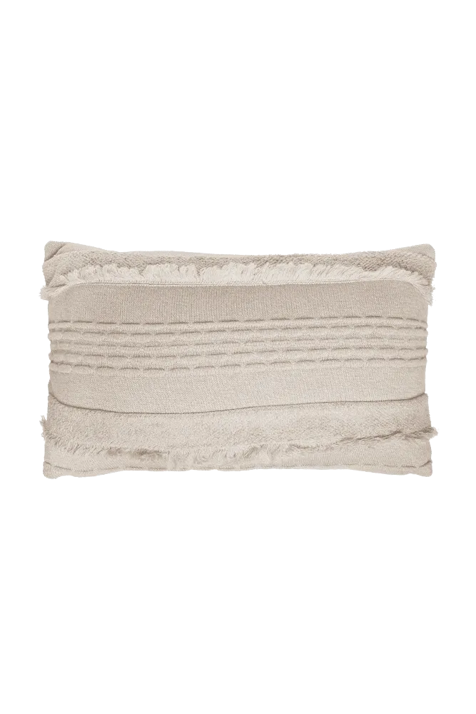 Knitted Cushion Air Dune White  - Early Hours
