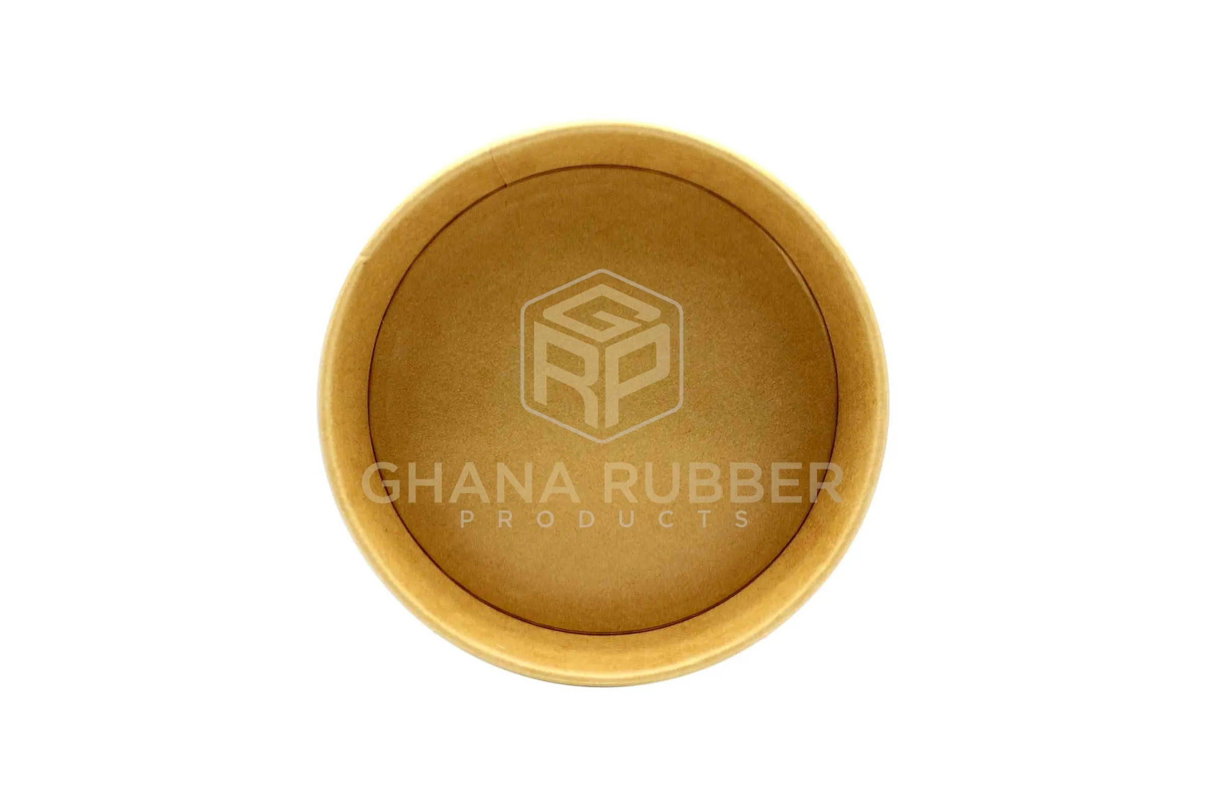 Kraft Round Bowl   Lids 500ml