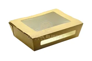 Kraft Salad Boxes With Window 1000cc