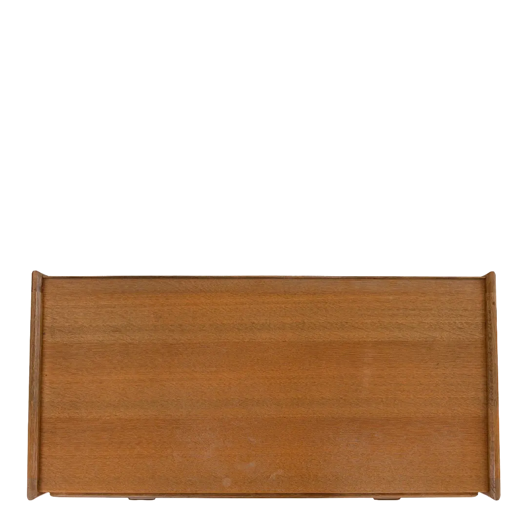 Late 1970s Danish design : paneled oakwood cabinet