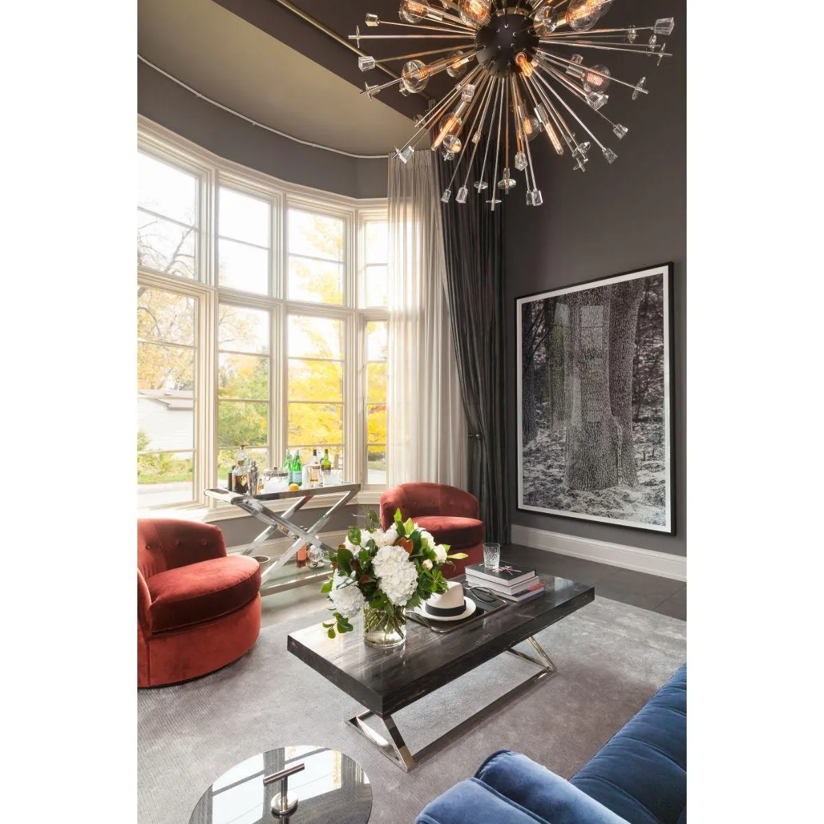 Liberty 18 Lights Chandelier Polished Nickel Finish