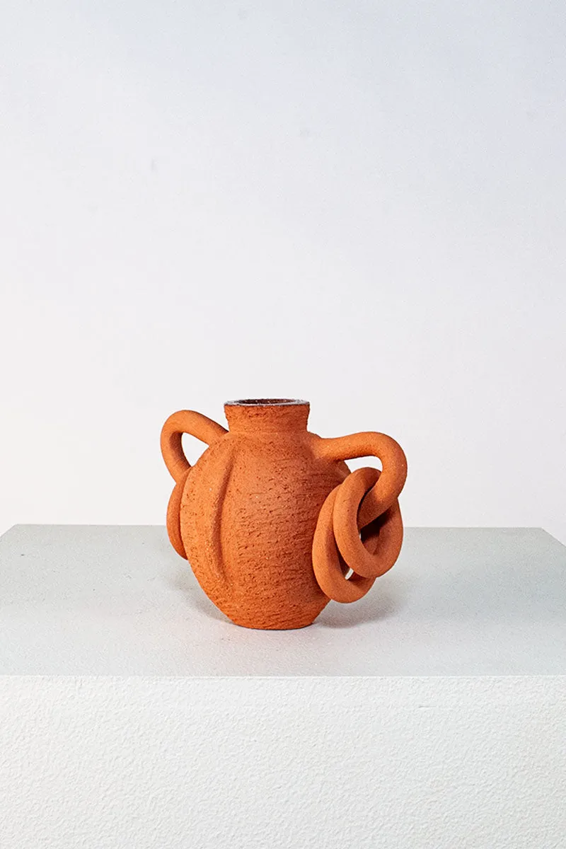 Links Bud Vase - Terracotta