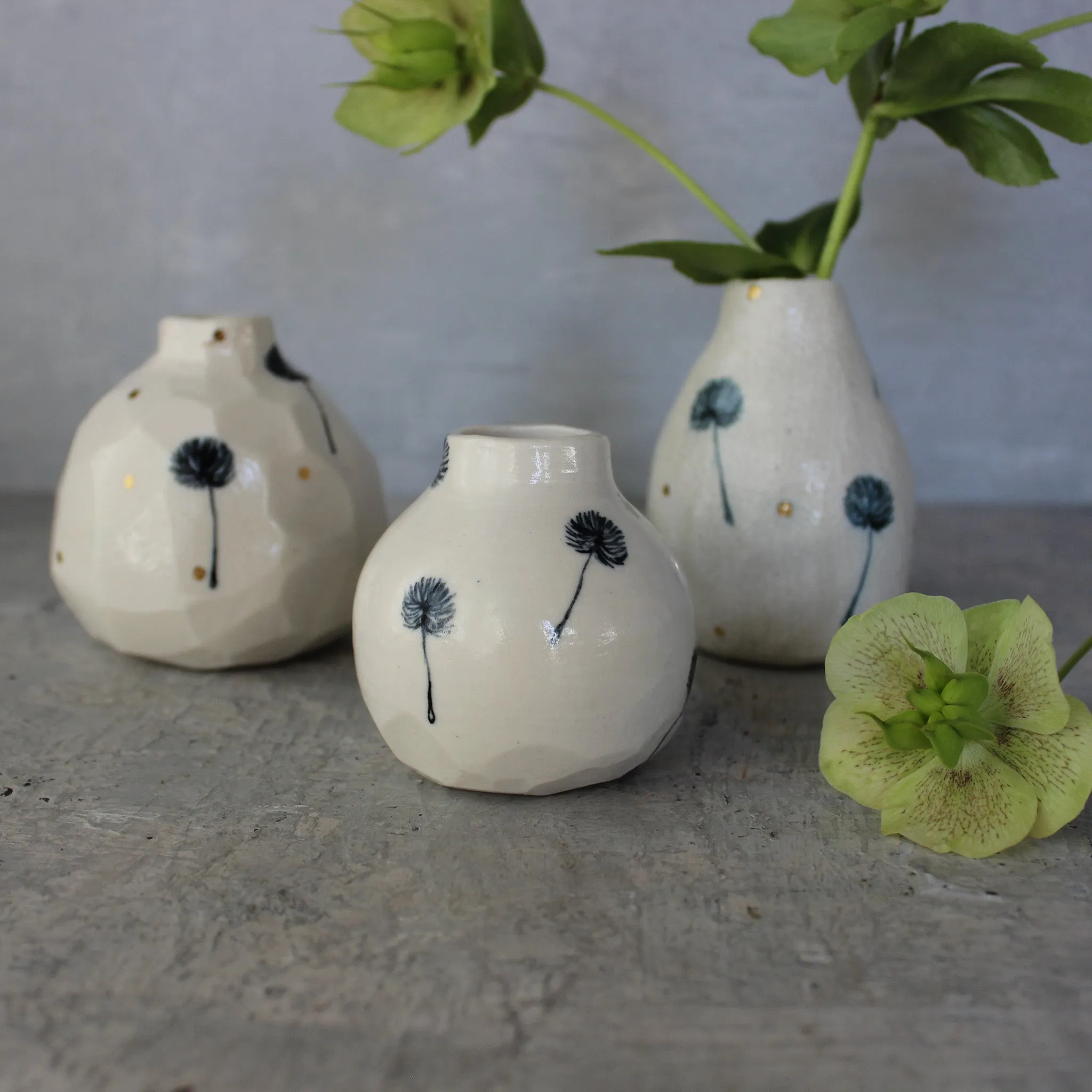 Little Dandelion Vases