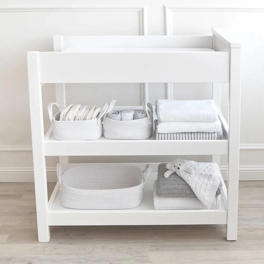 Living Textiles | 3pc Storage Set - White
