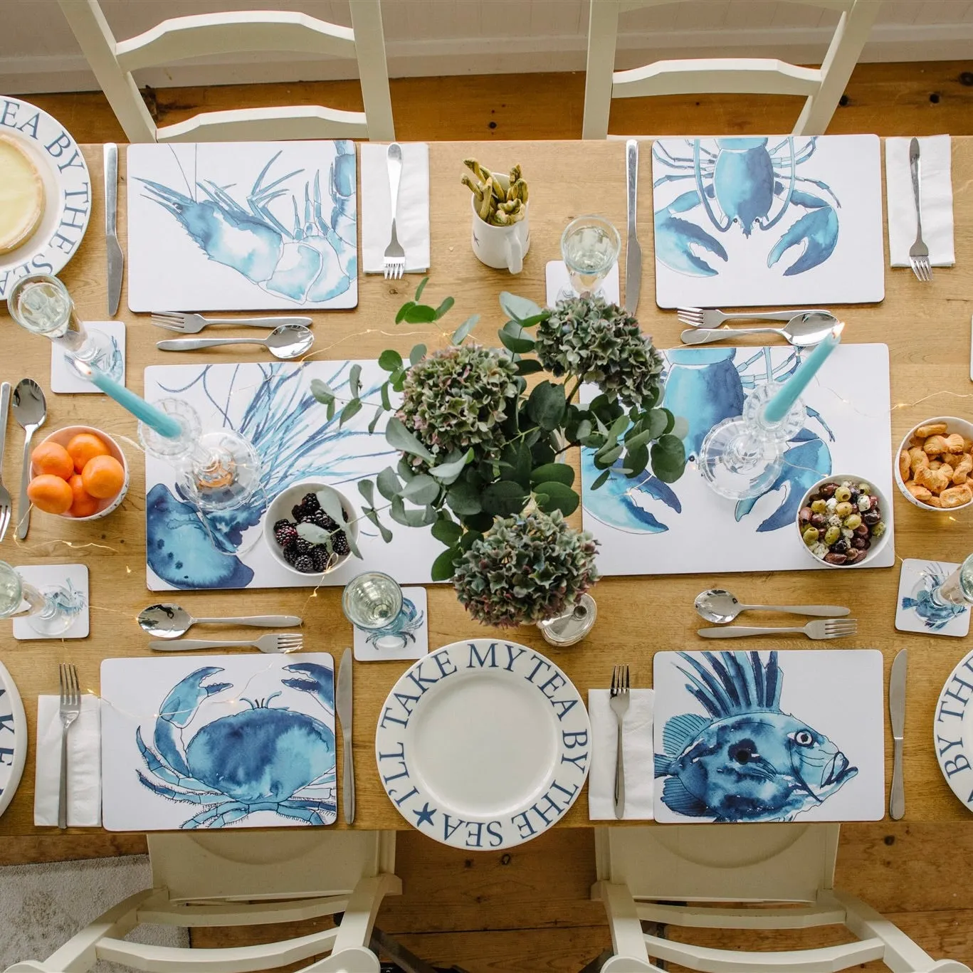 Lobster Design Serving Mat