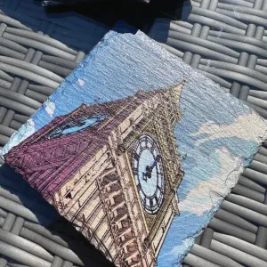 London Slate Coasters - Big Ben
