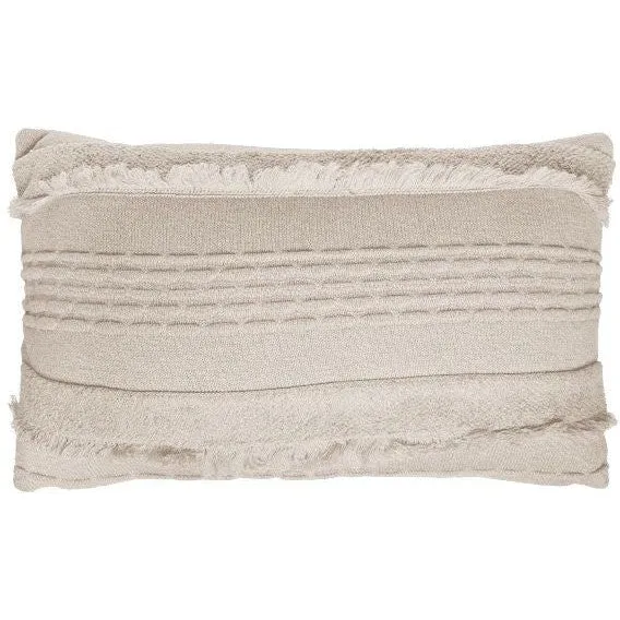 Lorena Canals Knitted Cushion Air Dune White