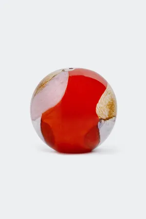 MARBLE GLASS VASE