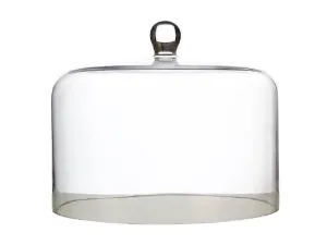 Maxwell & Williams Diamante Straight Sided Cake Dome 26x20cm gb