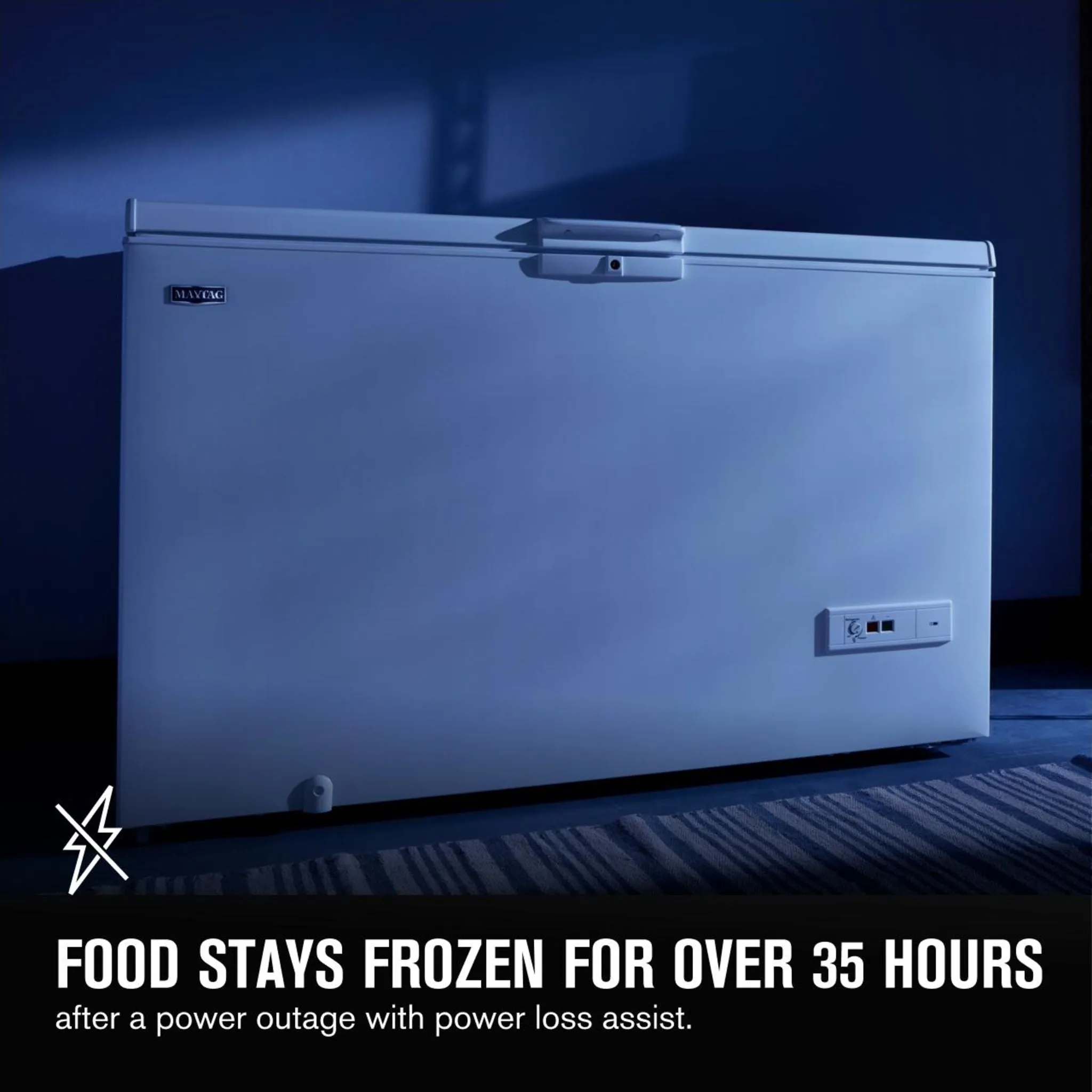 Maytag Garage Ready in Freezer Mode Chest Freezer - 16 cu. ft. (MZC5216LW)