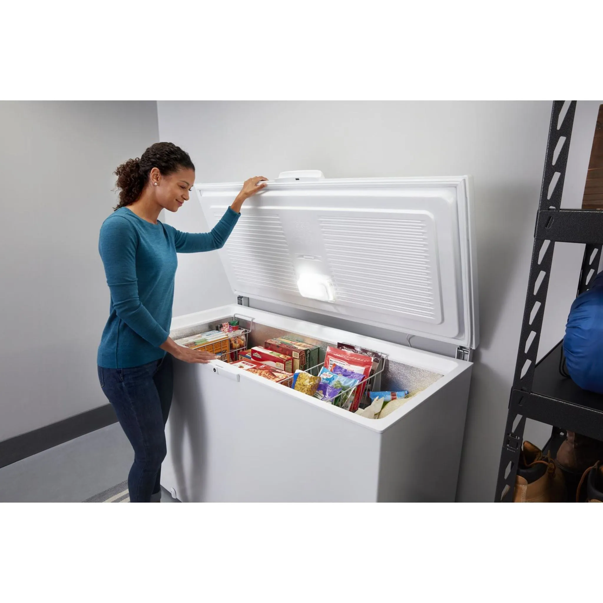 Maytag Garage Ready in Freezer Mode Chest Freezer - 16 cu. ft. (MZC5216LW)