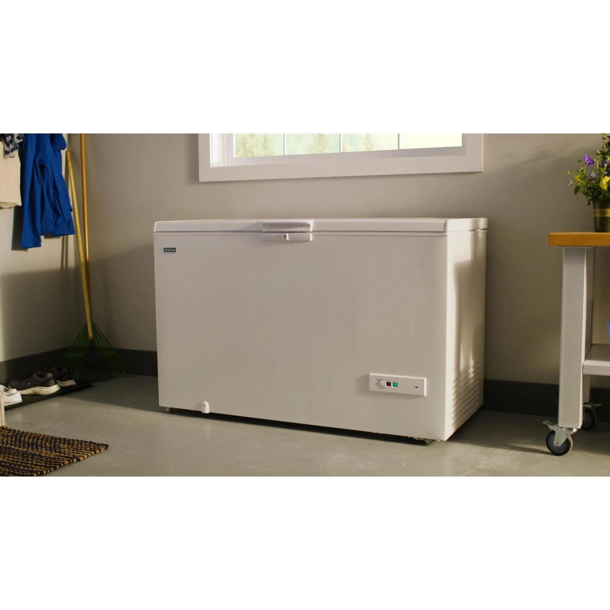 Maytag Garage Ready in Freezer Mode Chest Freezer - 16 cu. ft. (MZC5216LW)
