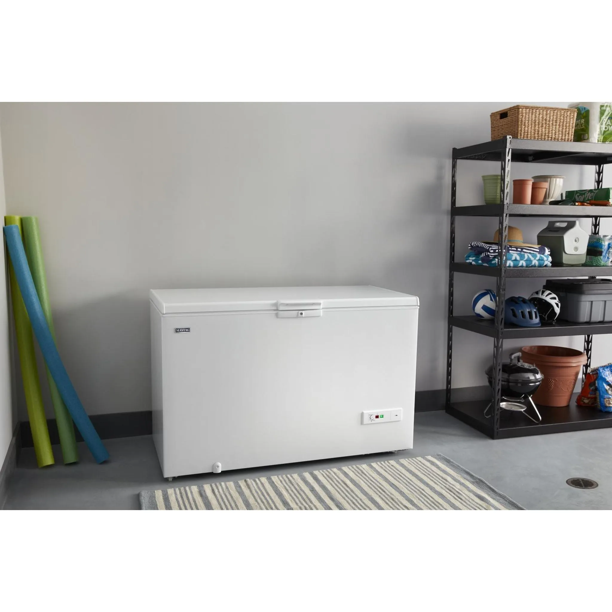 Maytag Garage Ready in Freezer Mode Chest Freezer - 16 cu. ft. (MZC5216LW)