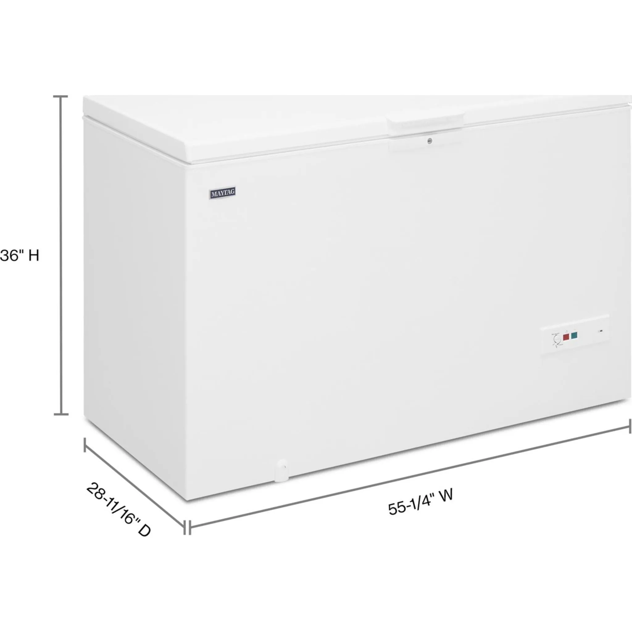 Maytag Garage Ready in Freezer Mode Chest Freezer - 16 cu. ft. (MZC5216LW)